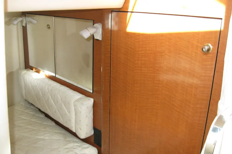 Slide: The Image of Control panel on 2002 Sea Ray Sundancer 280 yacht, featuring temperature and fan settings. - 29