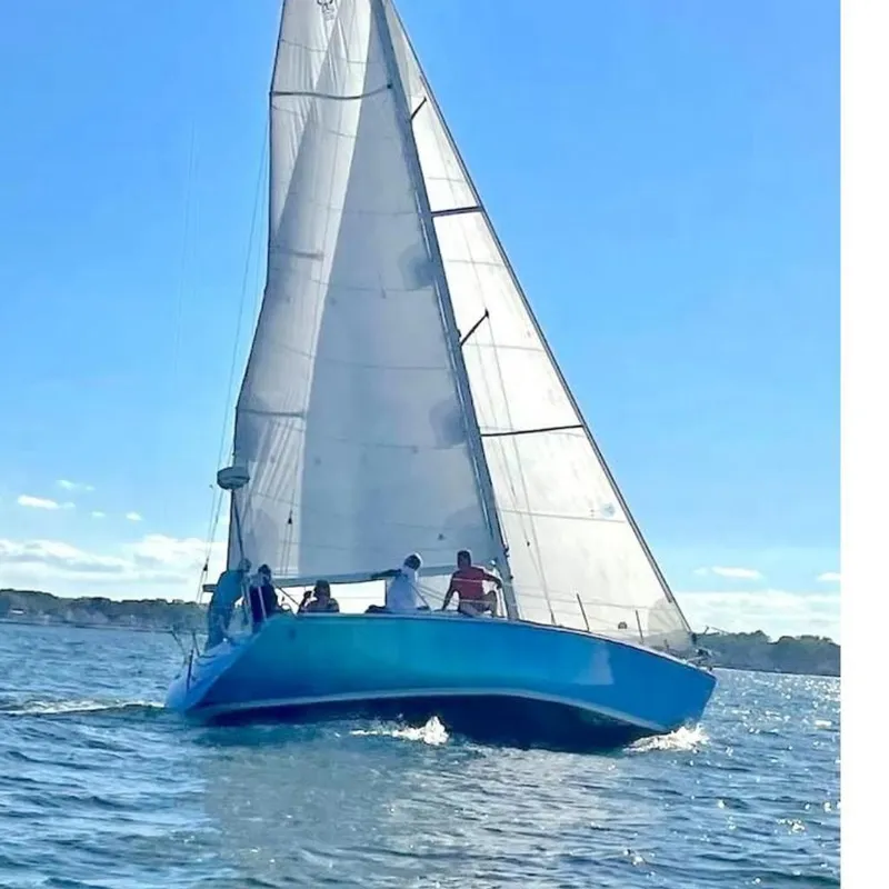 The Image of 1982 Ericson 33 sailboat on the water. - 0