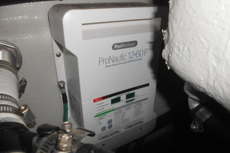 Slide: The Image of ProMariner ProNautic 12:60P charger in 2020 Cobalt A36BR boat engine compartment. - 30