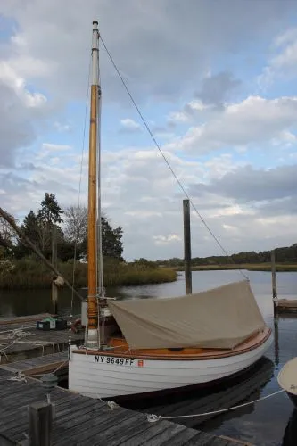 Slide: The Image of John D Little 16 Catboat 1989 - 1