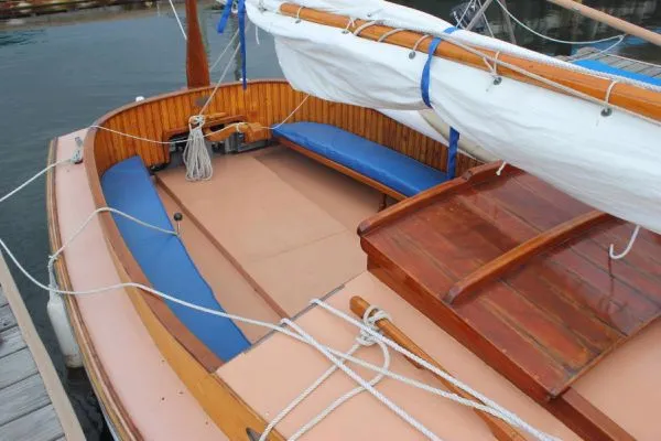 Slide: The Image of John D Little 16 Catboat 1989 - 6