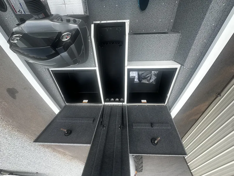 Slide: The Image of Interior view of G3 Sportsman 1710 boat, model 2026. - 6