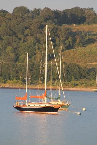 Slide: The Image of Fuji Clipper Ketch 1976 - 0