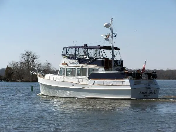 Slide: The Image of Grand Banks Motoryacht / 3 Strm / Stabilized 1987 - 2