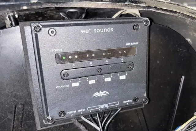 Slide: The Image of Wet Sounds audio system in a 2020 Yamaha WaveRunner FX Cruiser SVHO. - 15