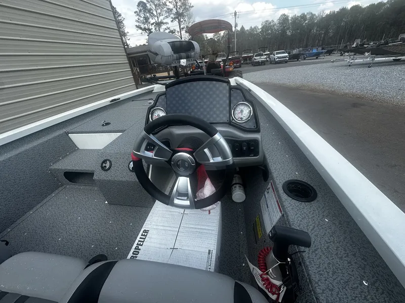 Slide: The Image of Interior view of 2026 G3 Sportsman 1710 boat. - 5