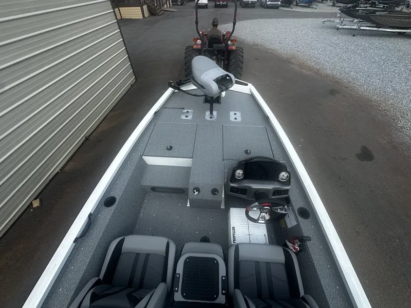 Slide: The Image of Interior view of the 2026 G3 Sportsman 1710 boat. - 8