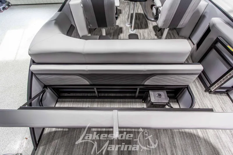 Slide: The Image of 2026 Godfrey Monaco 235 QSB interior with luxurious seating and modern design. - 46