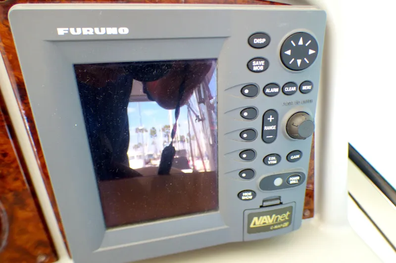 Slide: The Image of Furuno NAVnet marine navigation system on a 2003 Formula 37 PC boat. - 44
