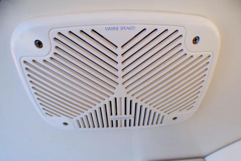 Slide: The Image of Marine speaker on 2003 Formula 37 PC boat, featuring Kenwood design. - 50