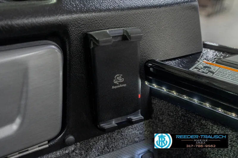 Slide: The Image of Interior of 2026 Lund 1975 Pro-V Sport boat with AquaAmp device. - 40