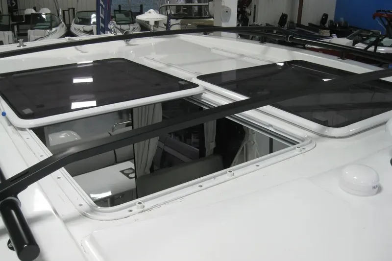 Slide: The Image of Interior cabin of 2026 Jeanneau NC 895 Series 2, featuring a cozy bed and modern design. - 27