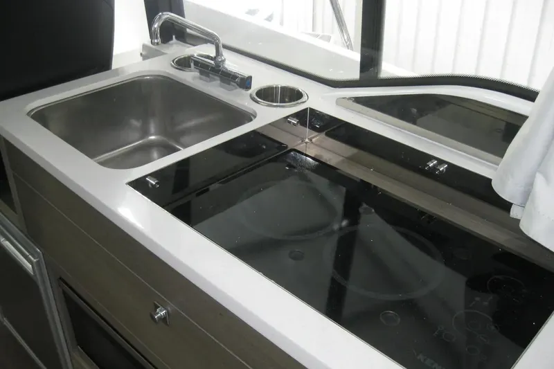 Slide: The Image of Modern bathroom sink in 2026 Jeanneau NC 895 Series 2 boat interior. - 34