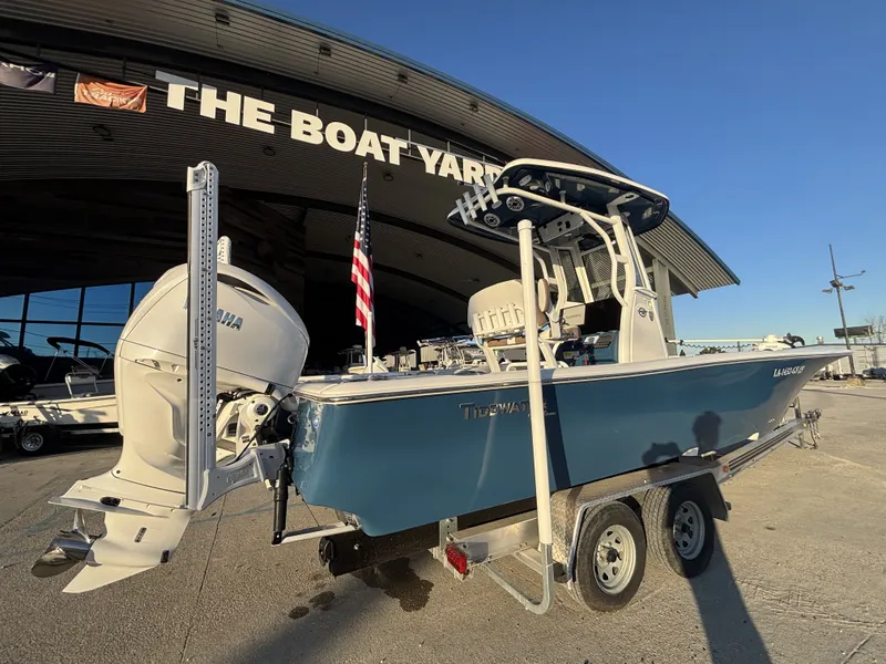 Slide: The Image of 2024 Tidewater Custom 22 Excursion CC at The Boat Yard. - 1