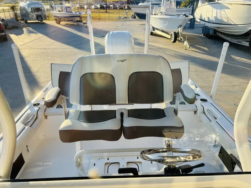Slide: The Image of Interior view of 2024 Tidewater Custom 22 Excursion CC boat. - 14