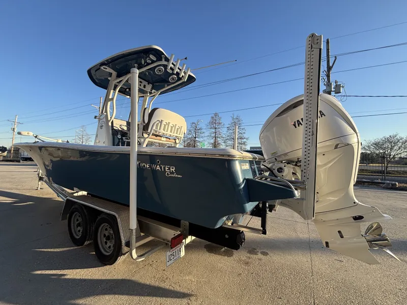 Slide: The Image of 2024 Tidewater Custom 22 Excursion CC boat with Yamaha engine. - 4