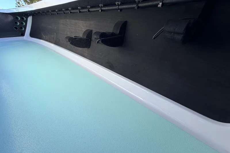 Slide: The Image of 2021 Chittum Skiffs Islamorada 18 interior detail with sleek design and modern features. - 35