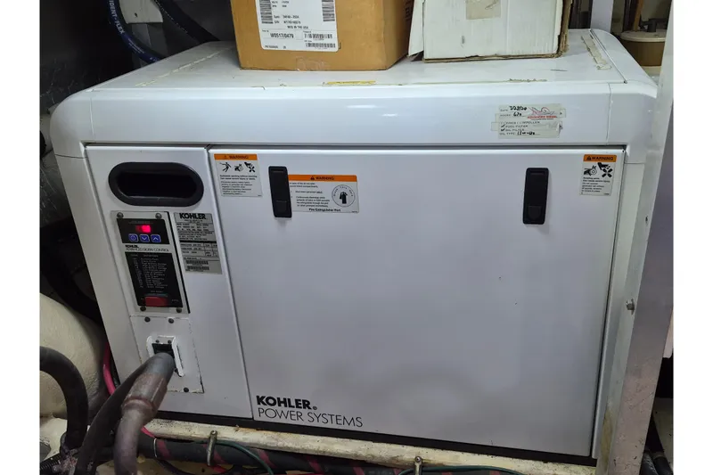 Slide: The Image of Kohler power system in 2003 Navigator Californian Veneti engine room. - 50