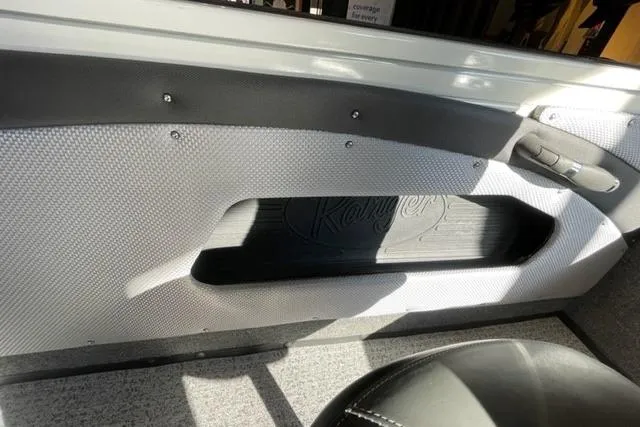Slide: The Image of 2024 Ranger VX1988 WT interior detail with textured panel and seating. - 114