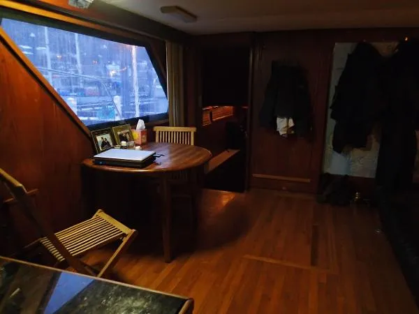 Slide: The Image of Northwind Aft cabin with cockpit 1982 - 8