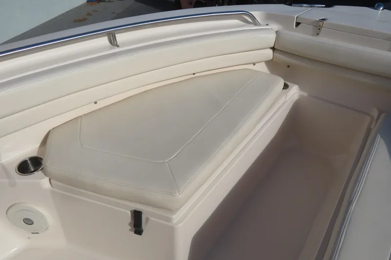 Slide: The Image of 2016 Grady-White Fisherman 209 boat transom with motor and trailer detail. - 12
