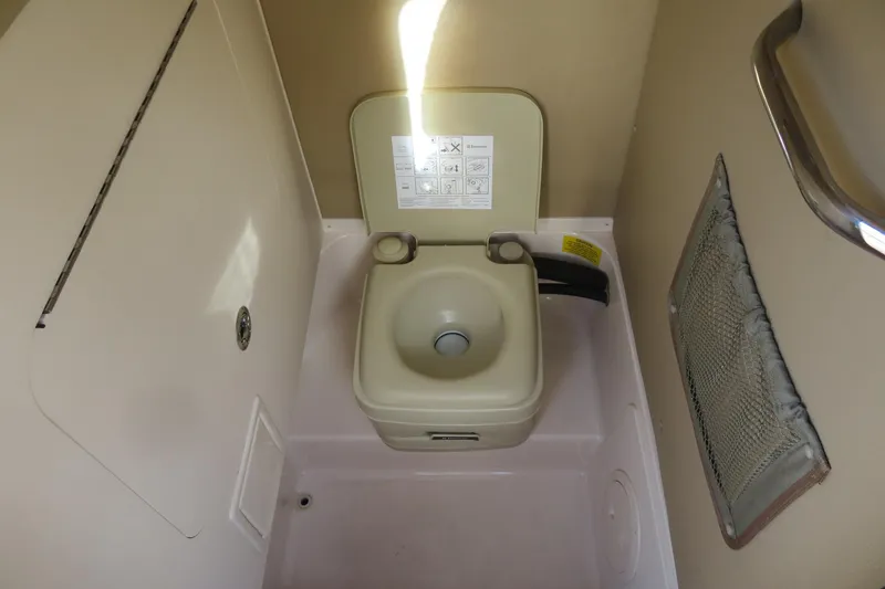 Slide: The Image of 2016 Grady-White Fisherman 209 boat canopy, showcasing sturdy design and construction. - 23