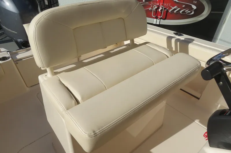 Slide: The Image of Storage compartment of 2016 Grady-White Fisherman 209 boat, open and empty. - 35