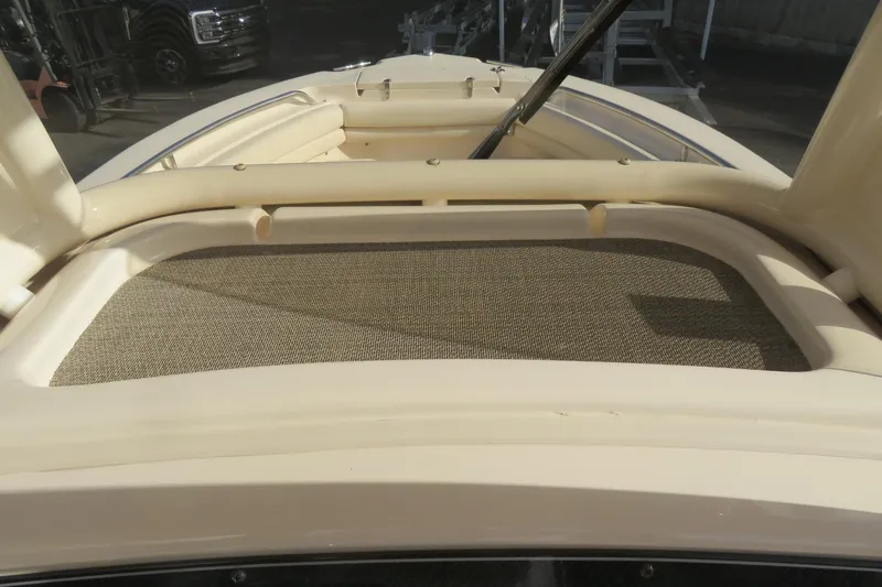 Slide: The Image of Close-up of a gauge on a 2016 Grady-White Fisherman 209 boat. - 53