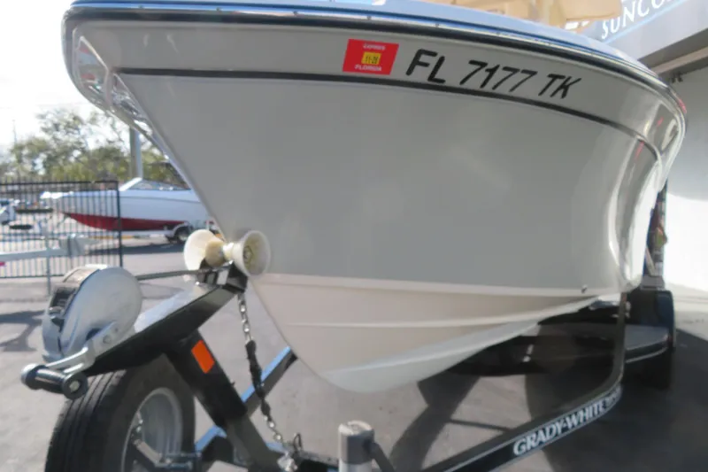 Slide: The Image of 2016 Grady-White Fisherman 209 boat on trailer at Suncoast Marine Group. - 6