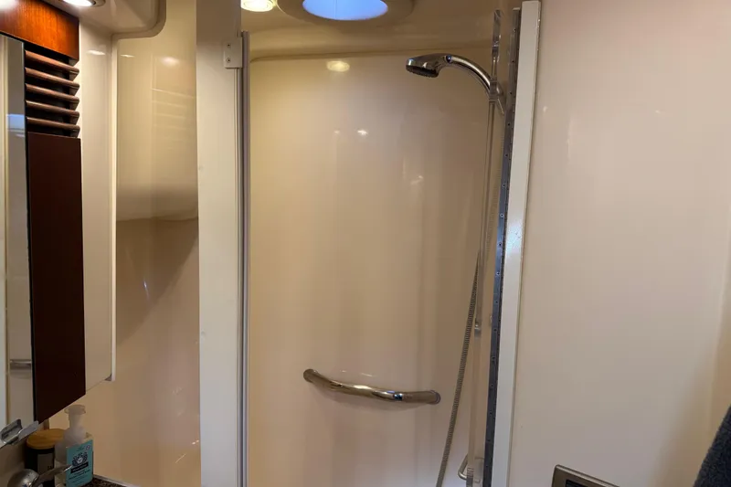 Slide: The Image of Shower area in 2006 Sea Ray 44 Sedan Bridge yacht bathroom. - 47