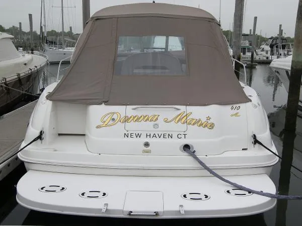 Slide: The Image of Sea Ray 410 Express Cruiser 1999 - 3