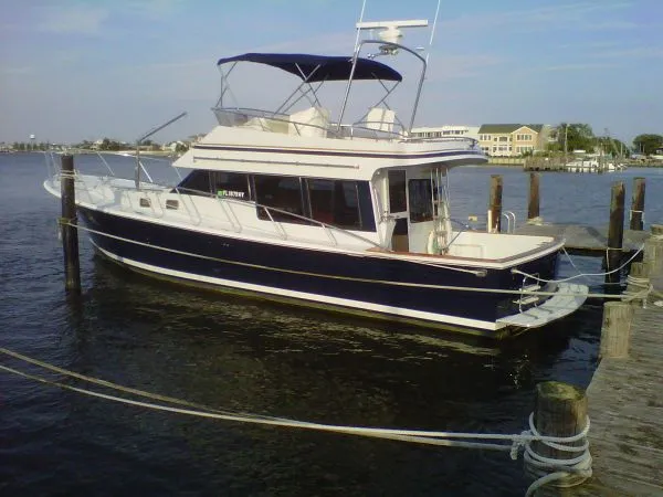 Slide: The Image of Mikelson t r a d e s cockpit motoryacht 1989 - 0