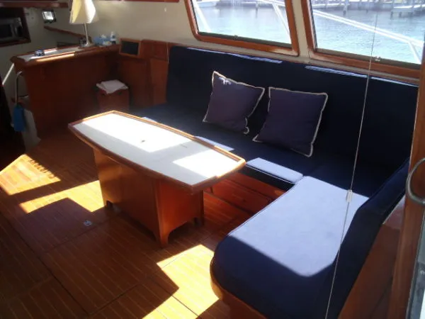 Slide: The Image of Mikelson t r a d e s cockpit motoryacht 1989 - 8