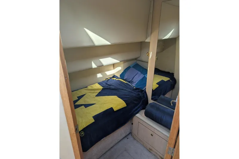 Slide: The Image of Bathroom shower area in 2000 Sea Ray 420 Aft Cabin yacht. - 13