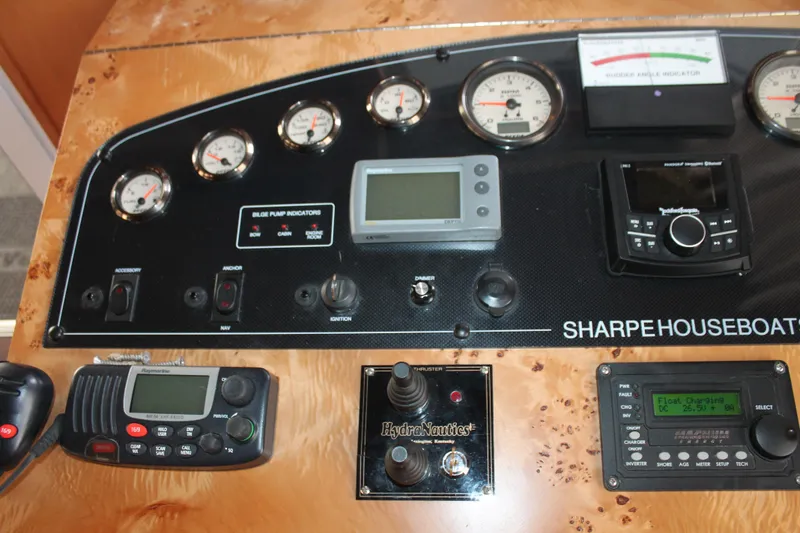 Slide: The Image of Sharpe 105 Custom Houseboat 2008 - 101