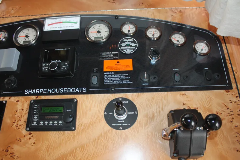 Slide: The Image of Sharpe 105 Custom Houseboat 2008 - 102