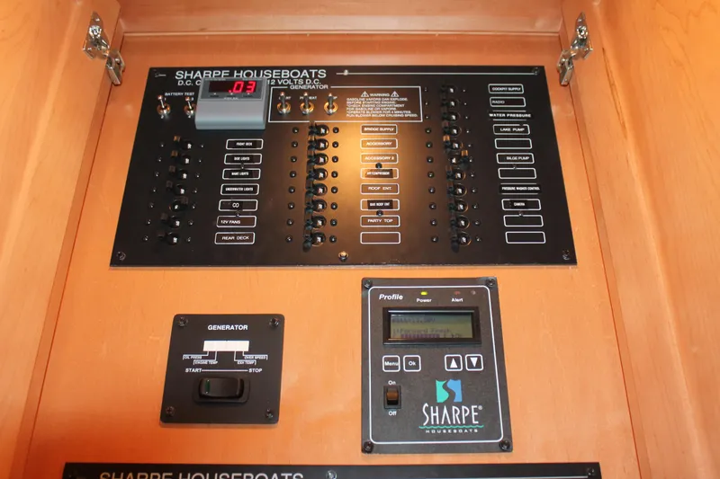 Slide: The Image of Sharpe 105 Custom Houseboat 2008 - 142