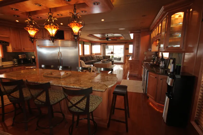 Slide: The Image of Sharpe 105 Custom Houseboat 2008 - 87