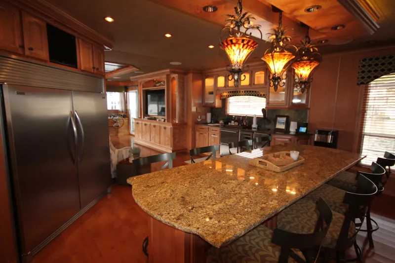 Slide: The Image of Sharpe 105 Custom Houseboat 2008 - 88