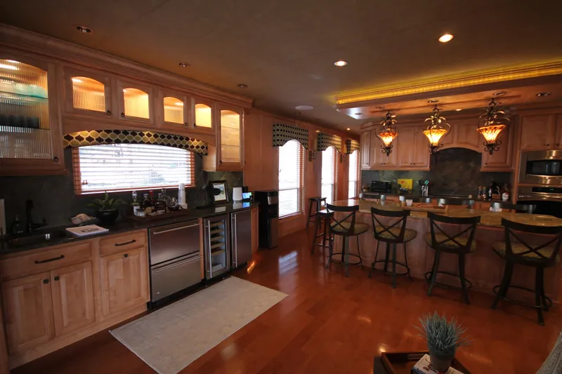 Slide: The Image of Sharpe 105 Custom Houseboat 2008 - 90