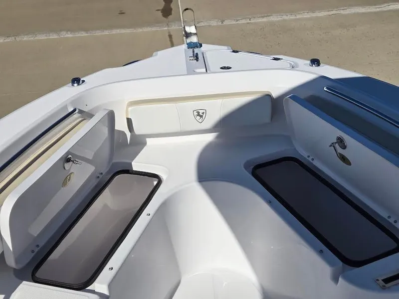 Slide: The Image of Interior view of 2024 Century 2300 Center Console boat. - 9