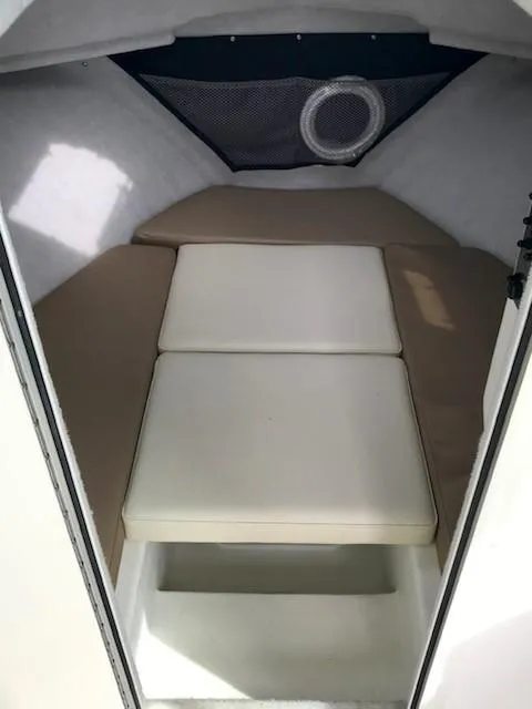 Slide: The Image of Interior of 2017 Parker 2520 XL Sport Cabin with cushions. - 16