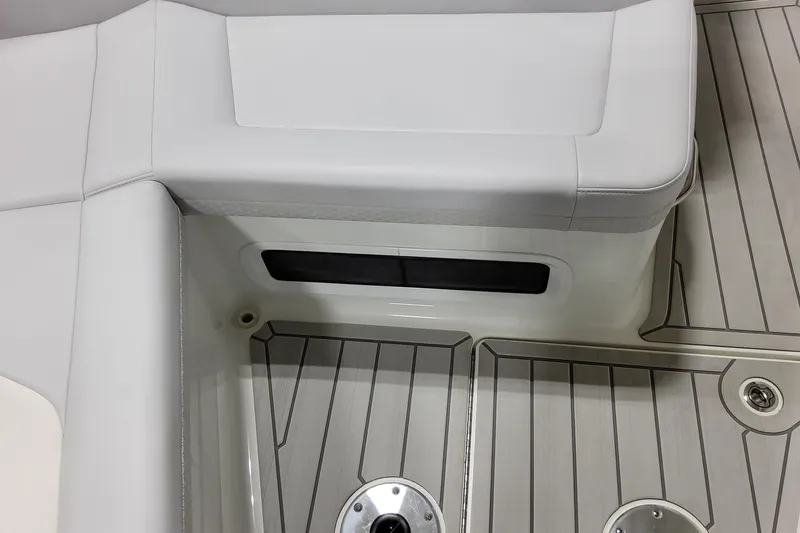 Slide: The Image of 2026 Formula 360 Crossover Bowrider OB interior seating and deck detail. - 28