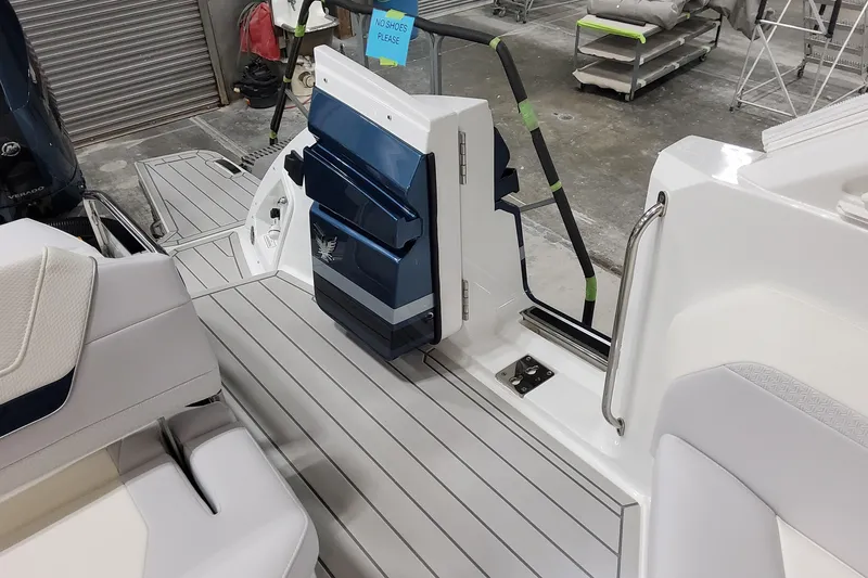 Slide: The Image of 2026 Formula 360 Crossover Bowrider OB interior with sleek seating and modern design. - 54