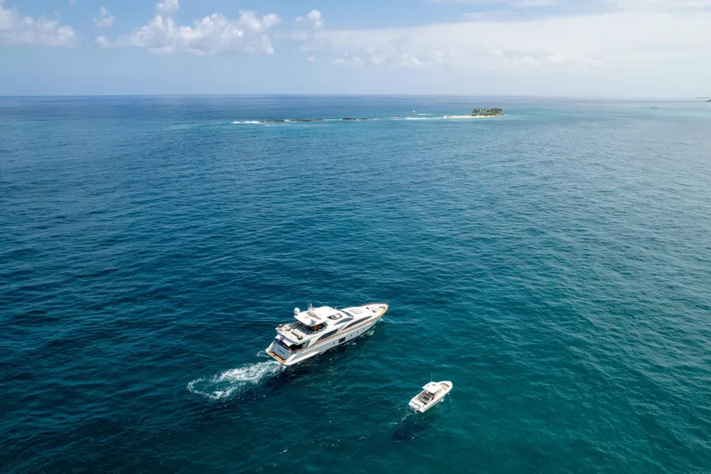 Slide: The Image of Azimut Grande 32M yacht cruising in open sea, 2012 model. - 4