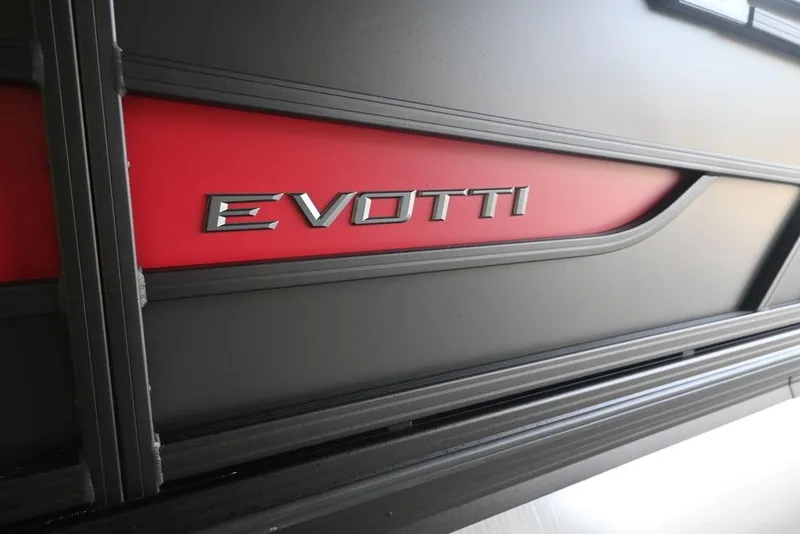 Slide: The Image of 2026 Evotti 523CS logo on sleek red and black vehicle exterior. - 4