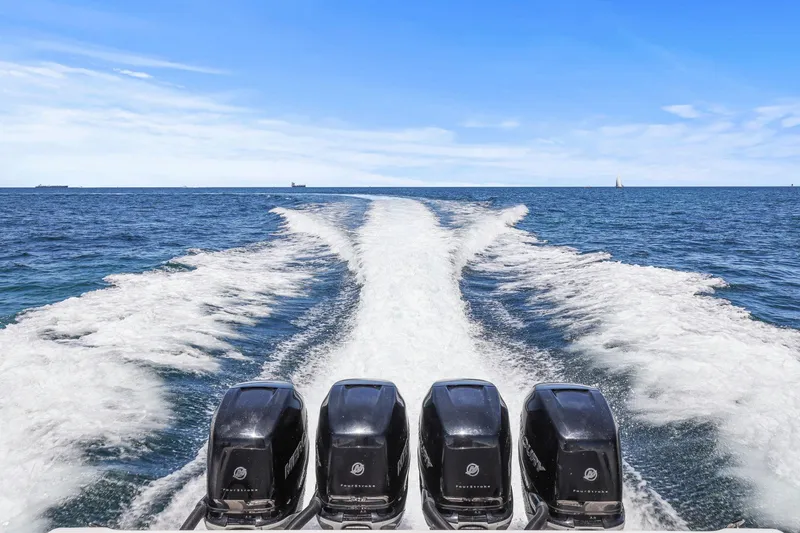 Slide: The Image of 2013 Invincible 42 Open Fisherman on open sea. - 10