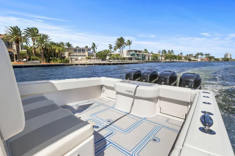 Slide: The Image of Invincible 42 Open Fisherman 2013 on open sea. - 12