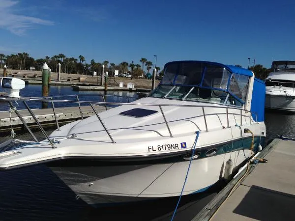 Slide: The Image of Crownline Boats Express Cruiser 1996 - 0