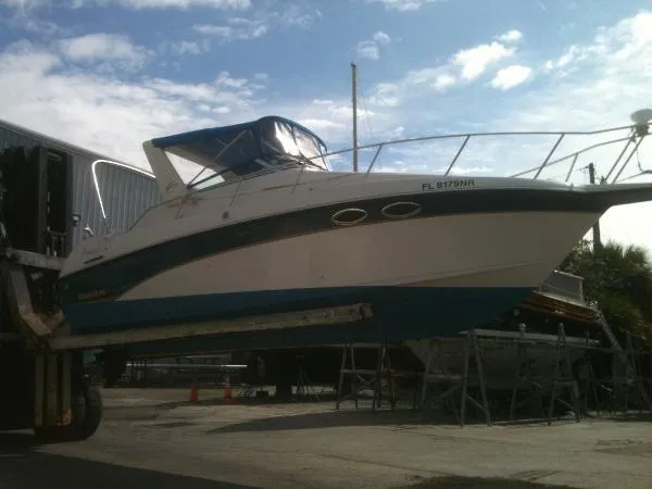 Slide: The Image of Crownline Boats Express Cruiser 1996 - 7